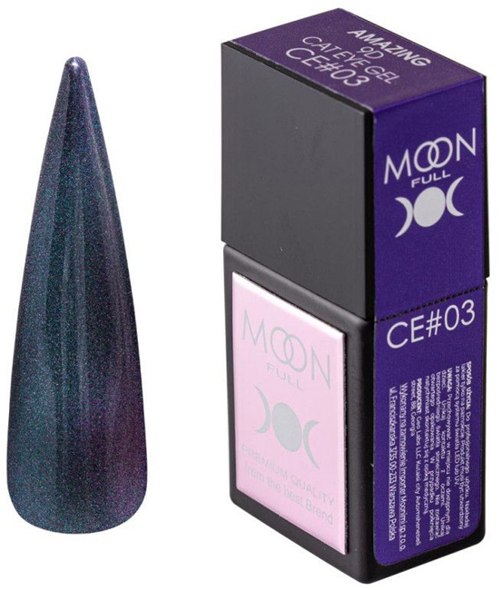 Гель-лак Котяче око 9D Moon Cat Eye Gel CE03