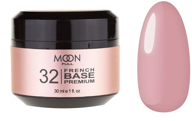 Камуфлююче базове покриття Moon French Base Premium №32