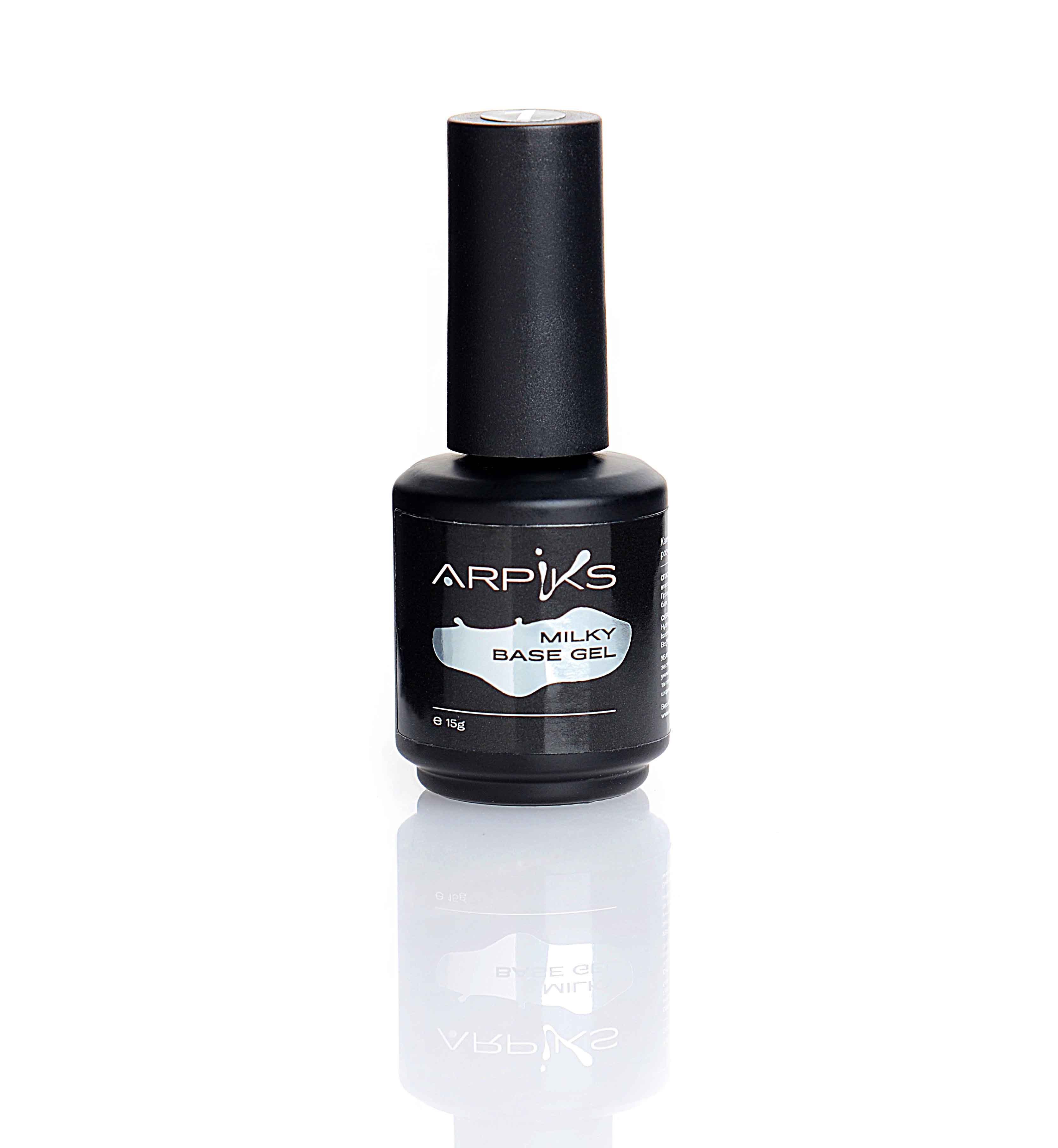 Молочний базовий гель не щільний Arpiks Milky Base Gel №2, 15 g