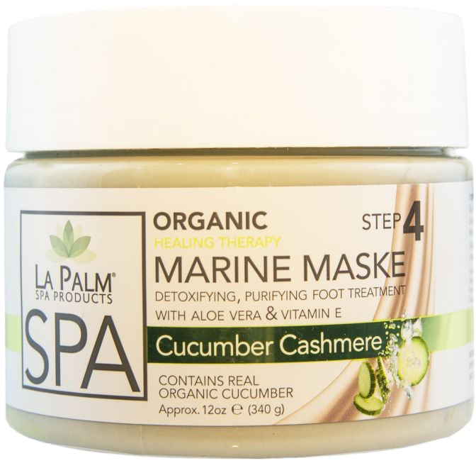 Омолоджуюча маска для рук та ніг Marine Maske Cucumber Cashmere з натуральними маслами