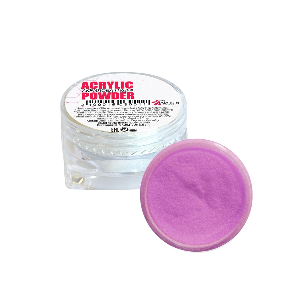 Акрилова пудра світло рожева Acrylic Powder №13