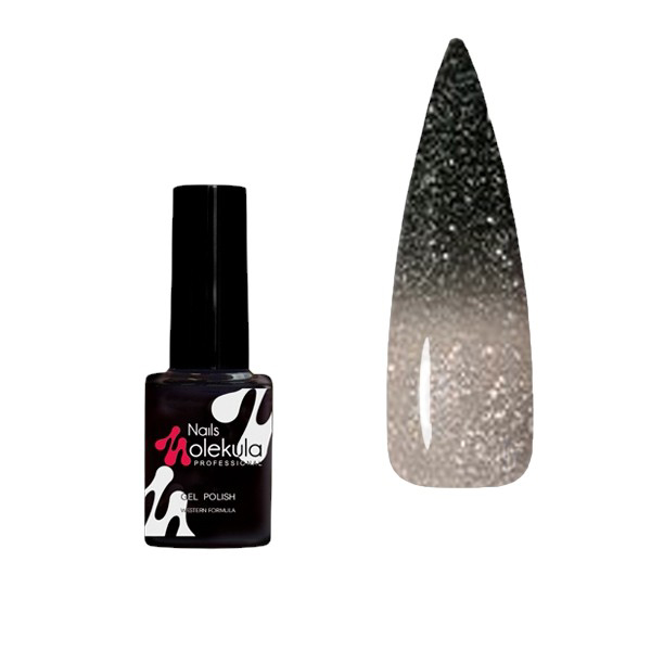 Світловідбиваючий термо гель-лак для нігтів Gel Polish Flash Thermo FT01, 6 ml