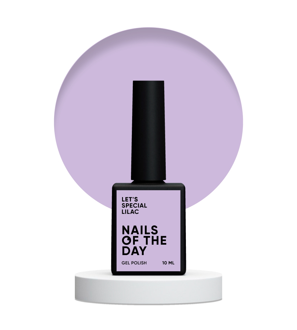 Гель-лак NAILSOFTHEDAY Let's special Lilac, 10 мл, 10.0