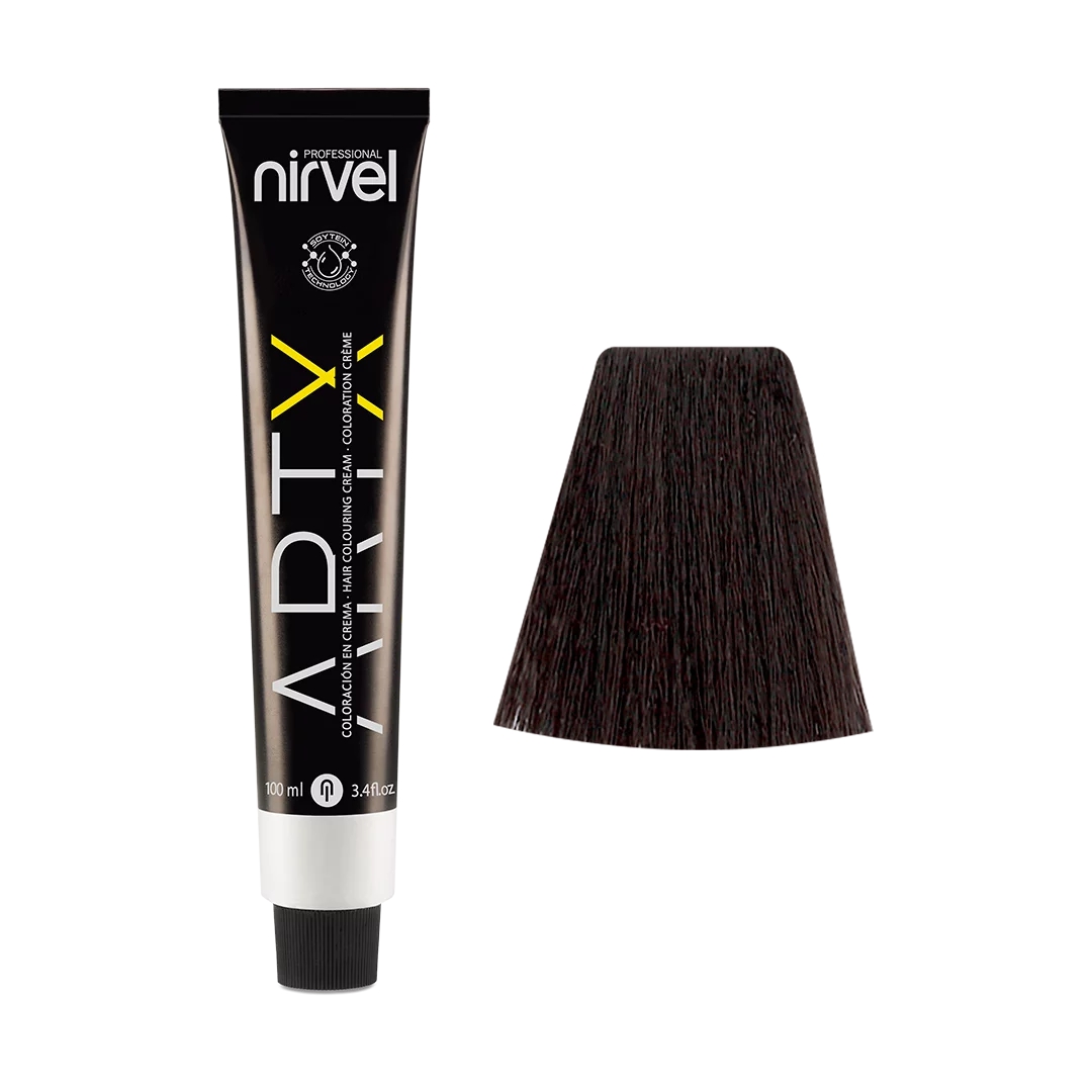 Крем-фарба для волосся Hair Colouring Cream ARTX Metallic Black 1/1