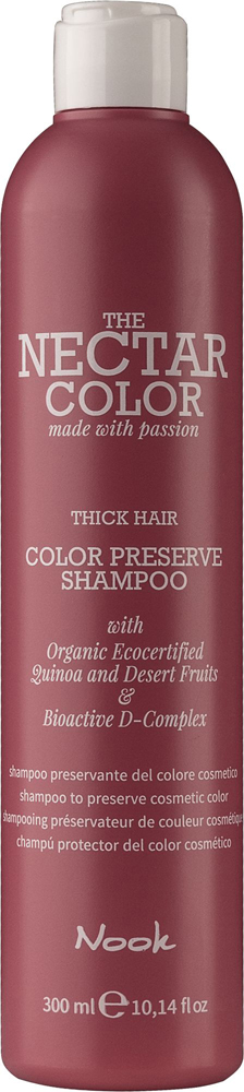 Шампунь стійкість кольору для щільного волосся Color Preserve Shampoo