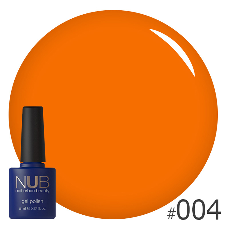 Гель-лак для нігтів універсальний NUB Gel Polish №004 - Summer Sunlight, 8 ml