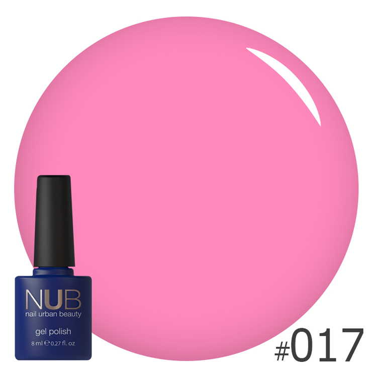 Гель-лак для нігтів універсальний NUB Gel Polish №017 - Fallen Dream, 8 ml