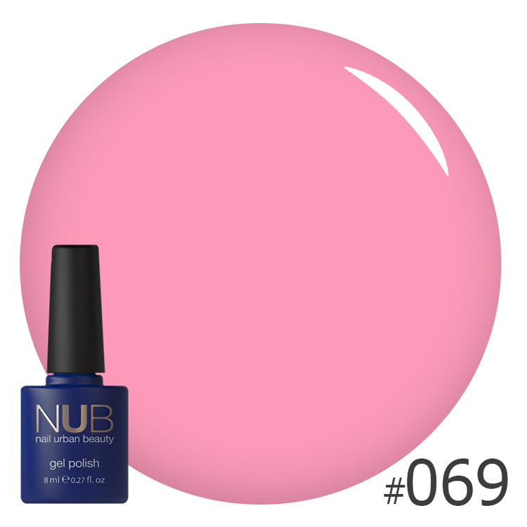 Гель-лак для нігтів універсальний NUB Gel Polish №069 - Manhattan, 8 ml