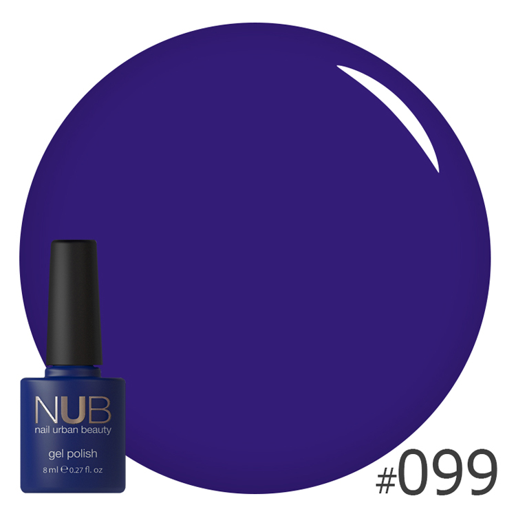 Гель-лак для нігтів універсальний NUB Gel Polish №099 - Velvet Petunia, 8 ml