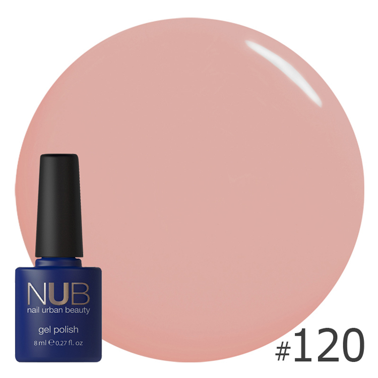 Гель-лак для нігтів універсальний NUB Gel Polish №120 - Bedgasm, 8 ml