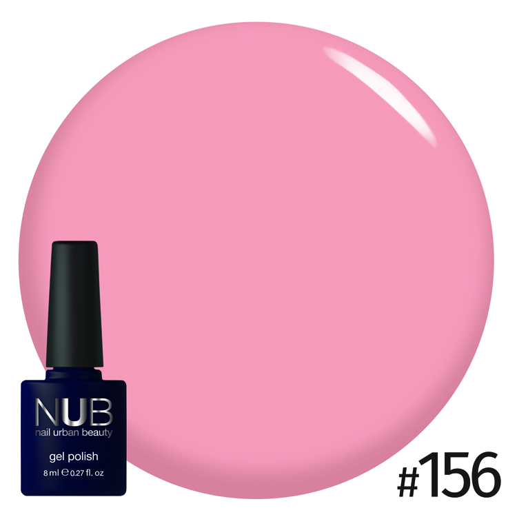 Гель-лак для нігтів універсальний NUB Gel Polish №156 - Peach Yogurt, 8 ml