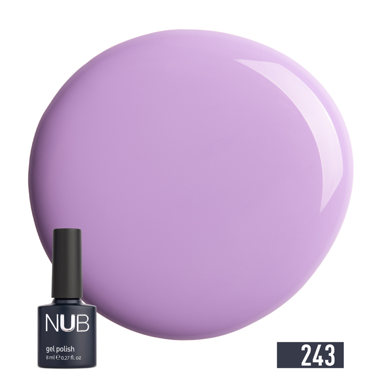 Гель-лак для нігтів універсальний NUB Gel Polish №243 - Plum Perfect, 8 ml