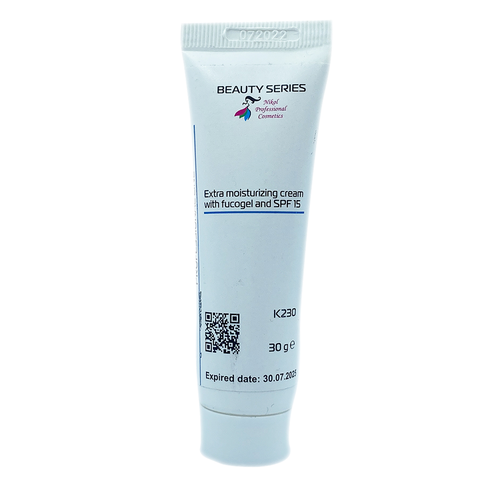 Екстразволожуючий крем для обличчя з фукогелем Extra Moisturizing Cream With Fucogel And SPF 15