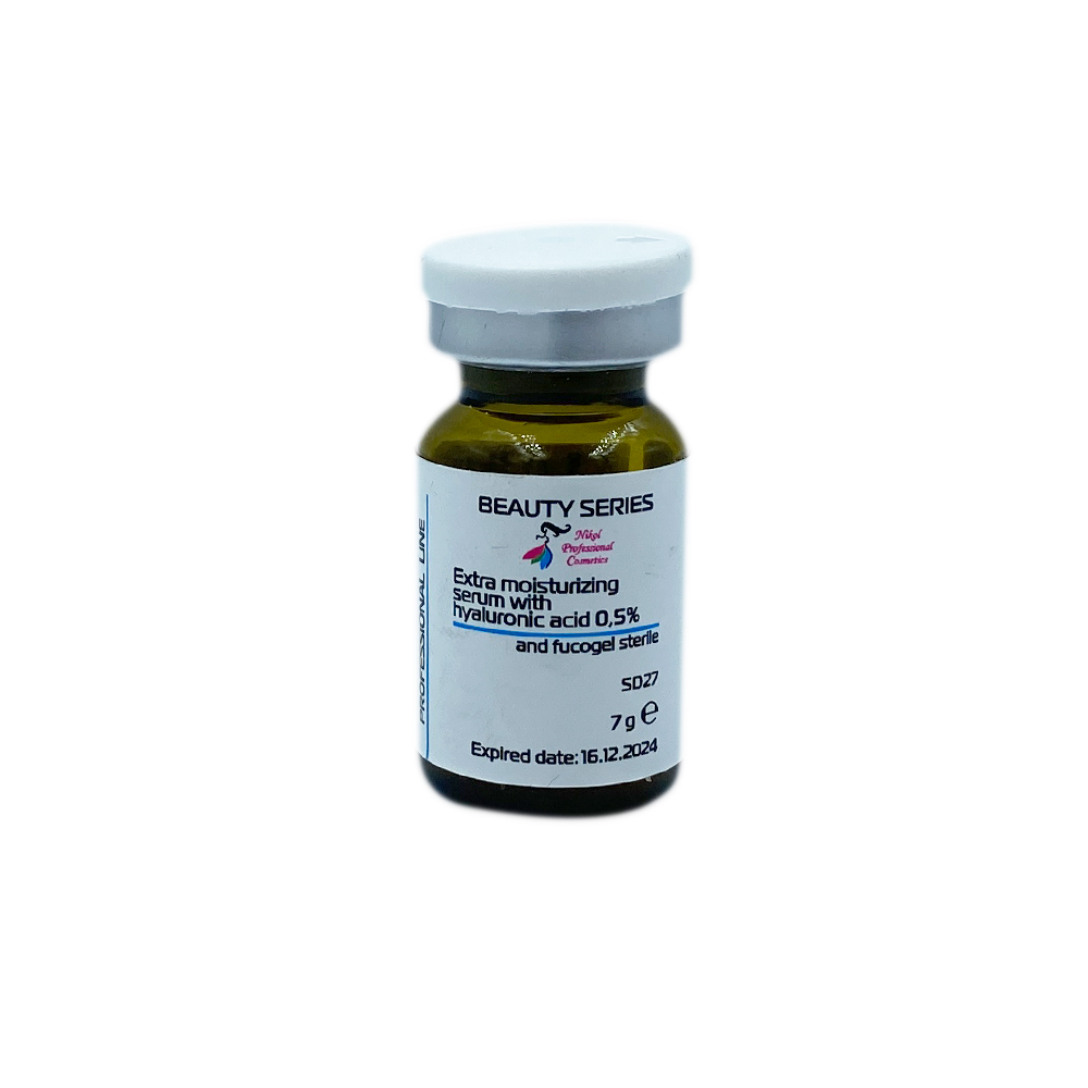 Стерильна сироватка для обличчя Екстразволоження Extra Moisturizing Serum With Hyaluronic Acid And Fucogel Sterile