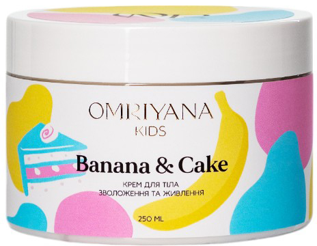 Дитячий крем для тіла Banana & Cake