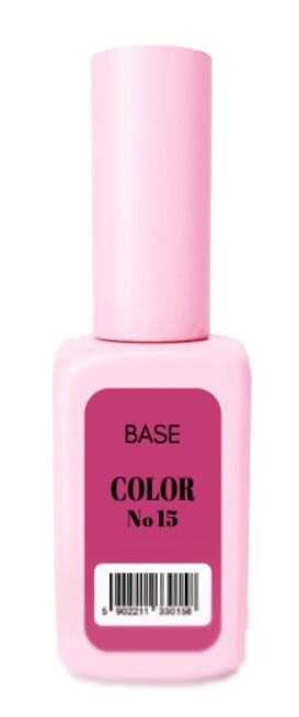 Кольорова база для нігтів ONE PRO LINE Base Color №15, 10 ml