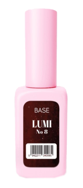 Світловідбиваюча база для нігтів ONE PRO LINE Base Lumi №8, 10 ml