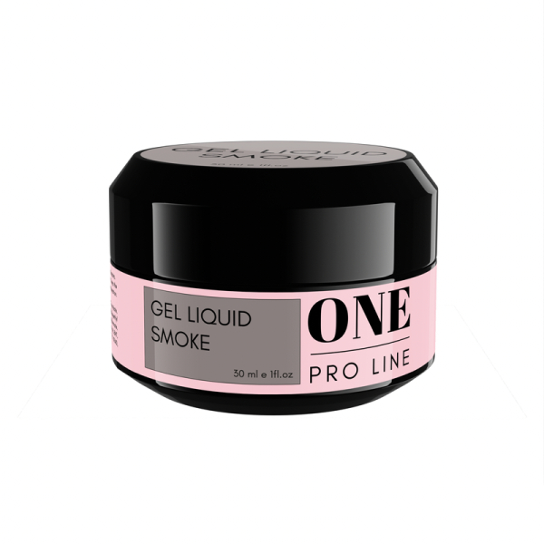 Моделюючий гель для нігтів ONE PRO LINE Gel Liquid Smoke, 30 ml