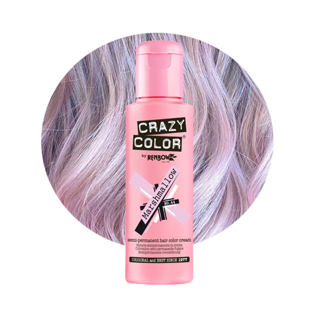 Фарба для волосся Semi-Permanent Hair Color Cream №64 Marshmallow