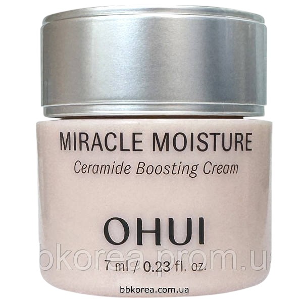 Миниатюра крема с керамидами Пробник OHUI Miracle Moisture Ceramide Boosting Cream