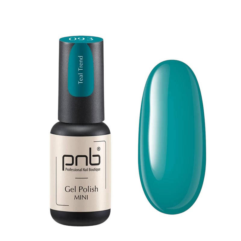 Гель-лак для нігтів PNB Gel Polish 093 Teal Trend, 4 ml