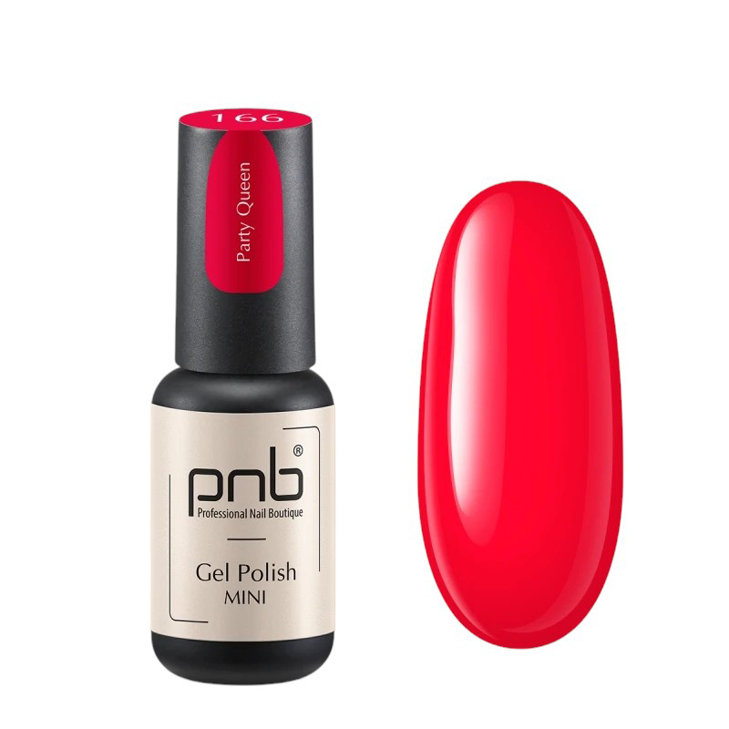 Гель-лак для нігтів PNB Gel Polish 166 Party Queen, 4 ml