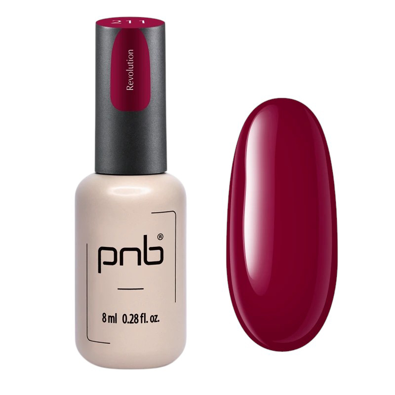 Гель-лак для нігтів PNB Gel Polish 211 Revolution, 8 ml