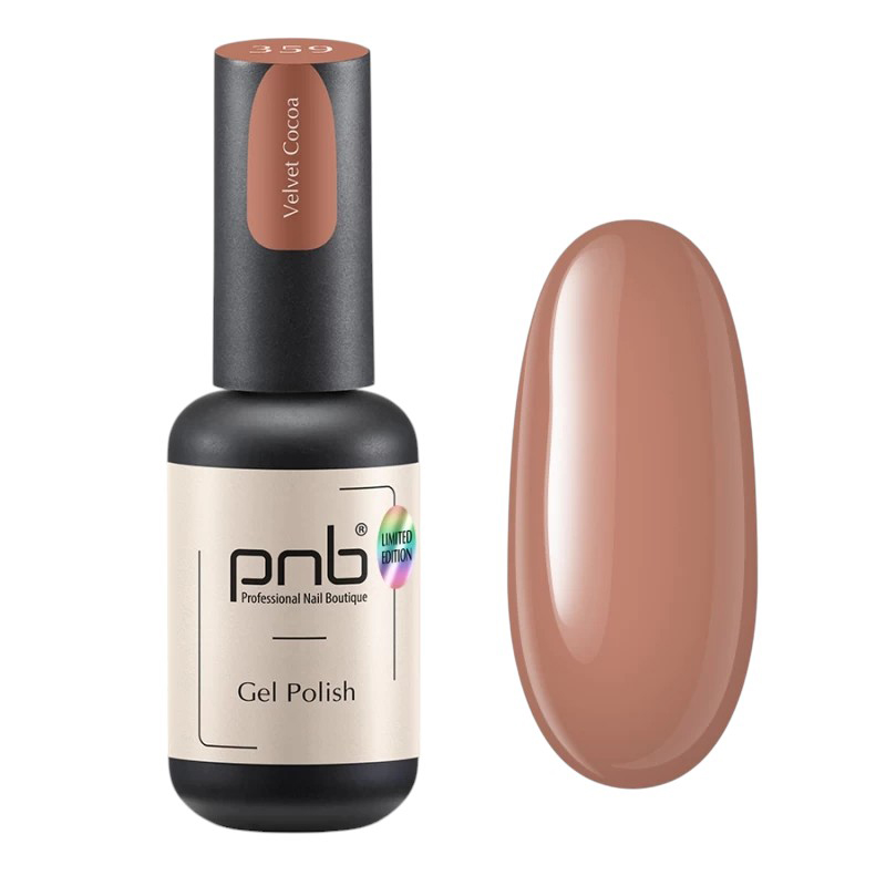 Гель-лак для нігтів PNB Gel Polish 359 Velvet Cocoa, 8 ml