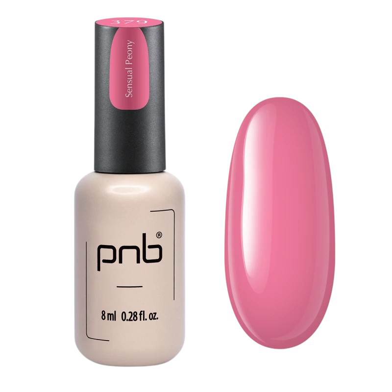 Гель-лак для нігтів PNB Gel Polish 379 Sensual Peony, 8 ml