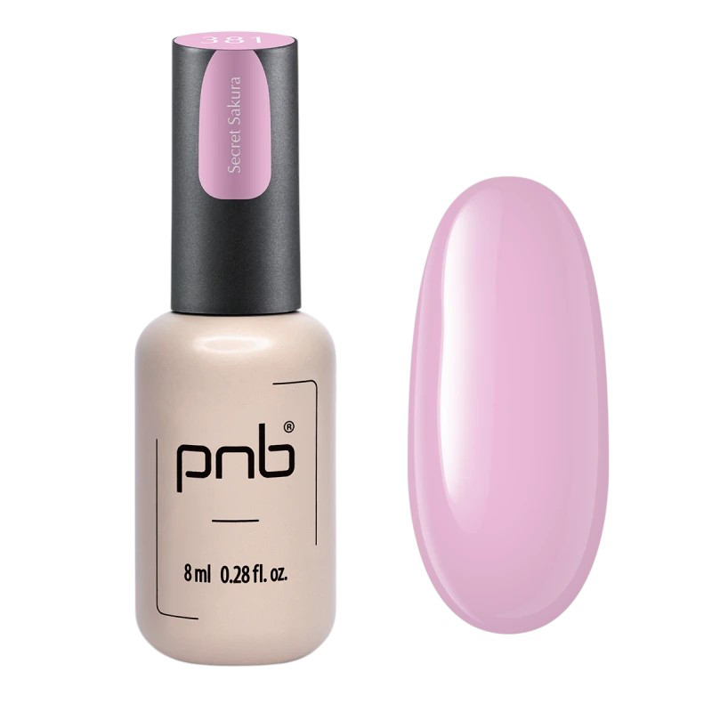 Гель-лак для нігтів PNB Gel Polish 381 Secret Sakura, 8 ml