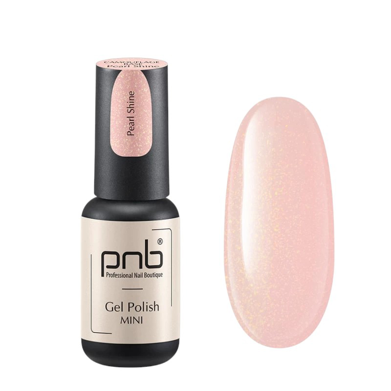 Камуфлююча база для нігтів PNB Camouflage Base Pearl Shine, 4 ml