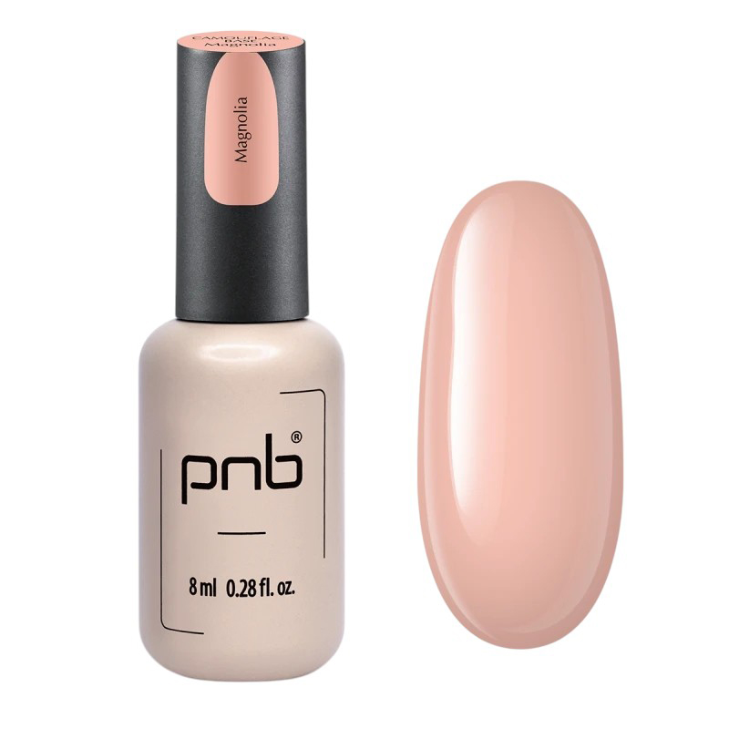 Камуфлююча база для нігтів PNB Camouflage Base Magnolia, 8 ml