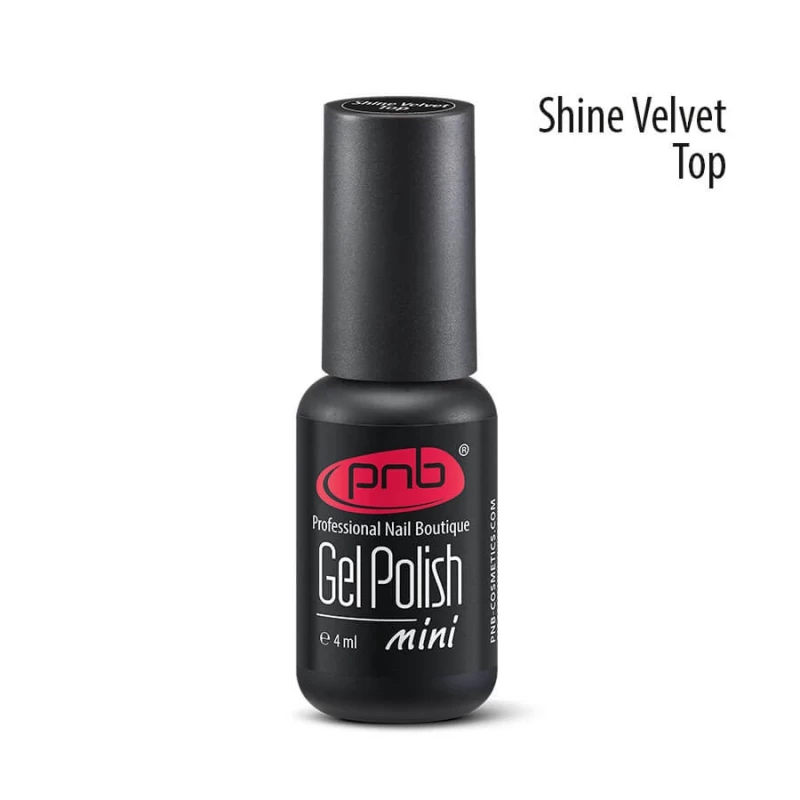 Матовий оксамитовий топ з шиммером без липкого шару Shine Velvet Top, 4 ml
