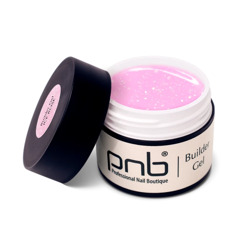 Моделюючий гель для нігтів PNB UV/LED Builder Gel Ice Rose, 15 ml