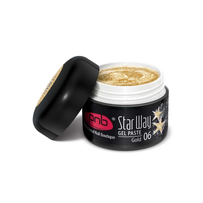 Гель-паста для дизайну нігтів PNB Gel Paste Star Way 06 Gold, 5 ml