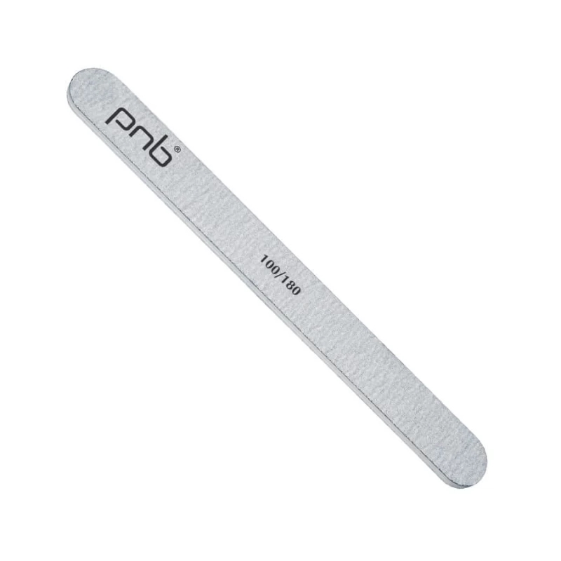 Пилка для нігтів 100/180 Gray, пряма