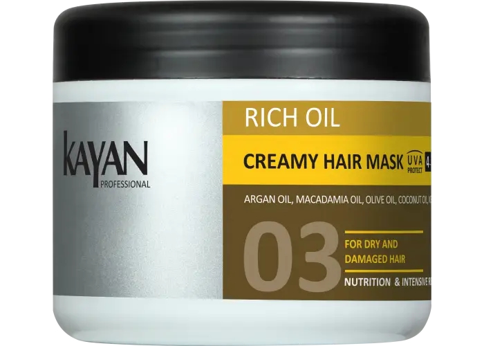 Крем-маска для сухого та пошкодженого волосся Rich Oil Mask