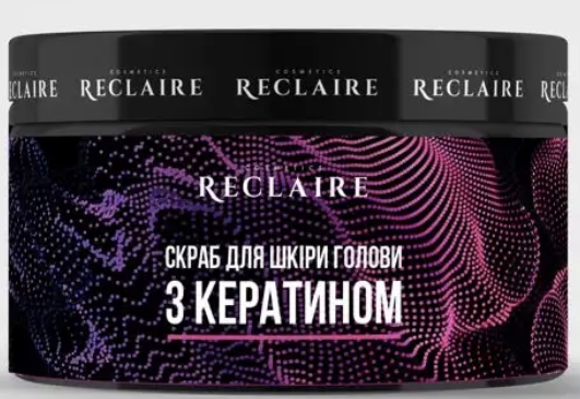 Скраб для шкіри голови з кератином Scrub For The Scalp With Keratin