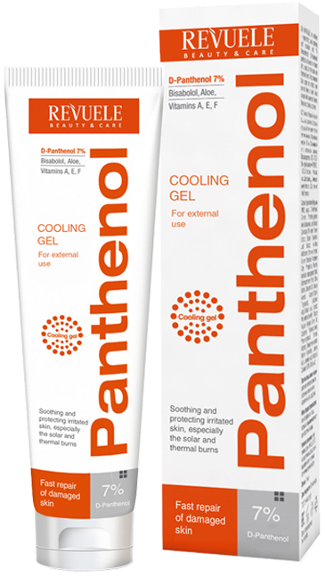 Охолоджуючий гель від сонячних і термічних опіків Panthenol Cooling Gel