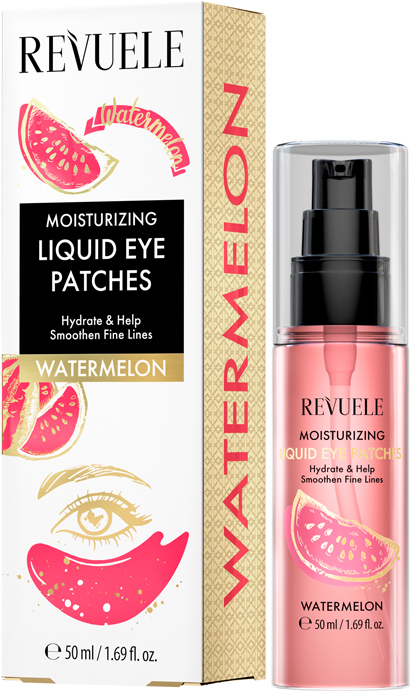 Зволожуючі рідкі патчі Кавун Fruity Face Care Moisturizing Liquid Patches