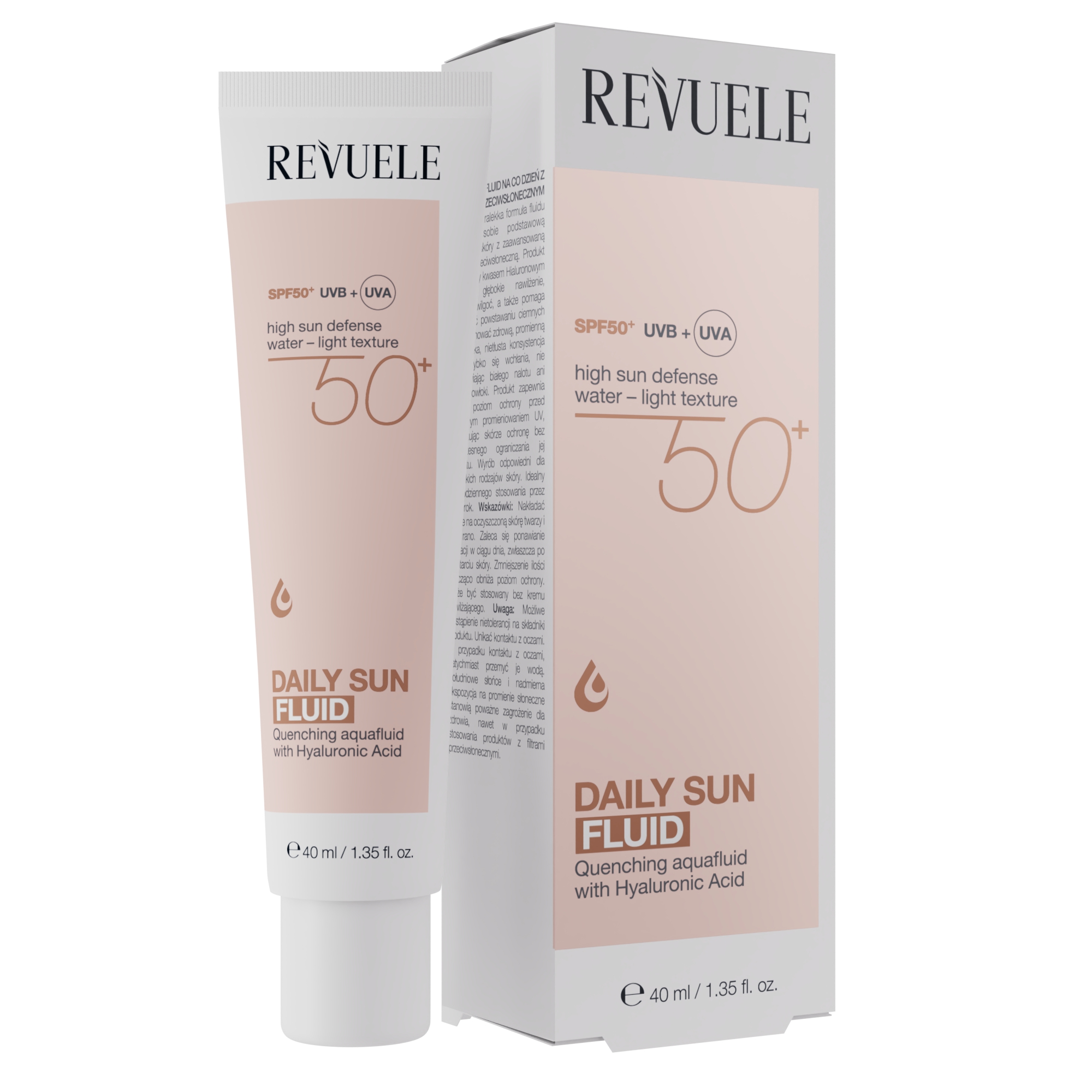 Флюїд для обличчя Hyaluronic Daily Sun Fluid SPF 50+