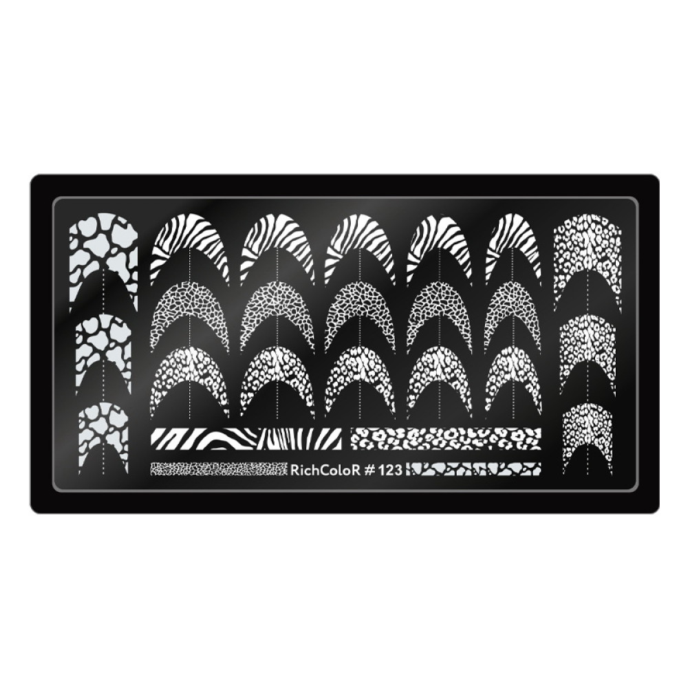 Пластина для стемпінгу RichColor RR-123