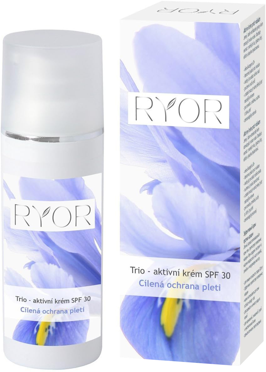 Тріо-активний крем із сонцезахисним фактором Trio-Aktivní Krém SPF 30