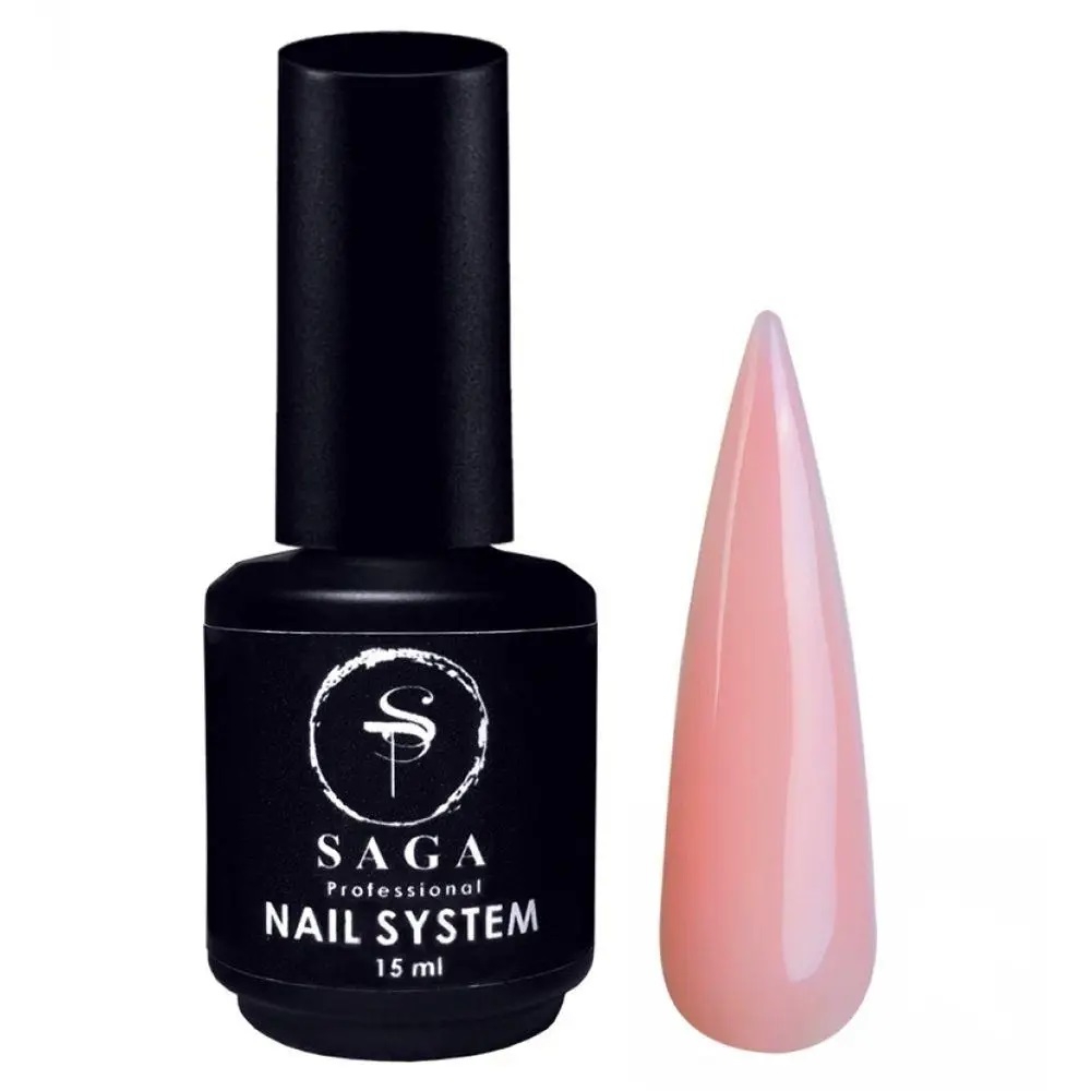 Гель для нарощування SAGA Professional Liqiud Gel №02 15 мл, 15.0