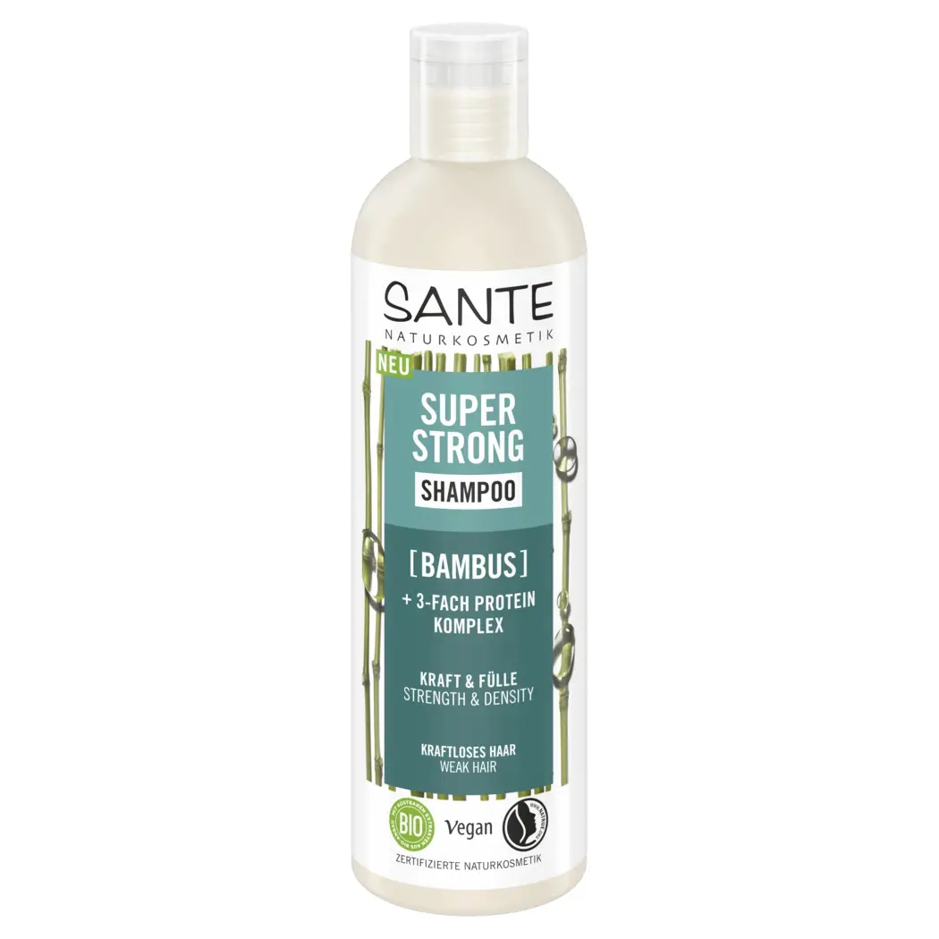 Біо-шампунь для зміцнення волосся з бамбуком Super Strong Shampoo