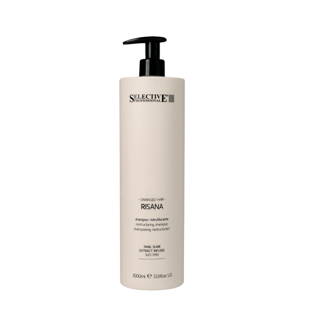 Відновлюючий шампунь з екстрактом муцина равлика Risana Shampoo