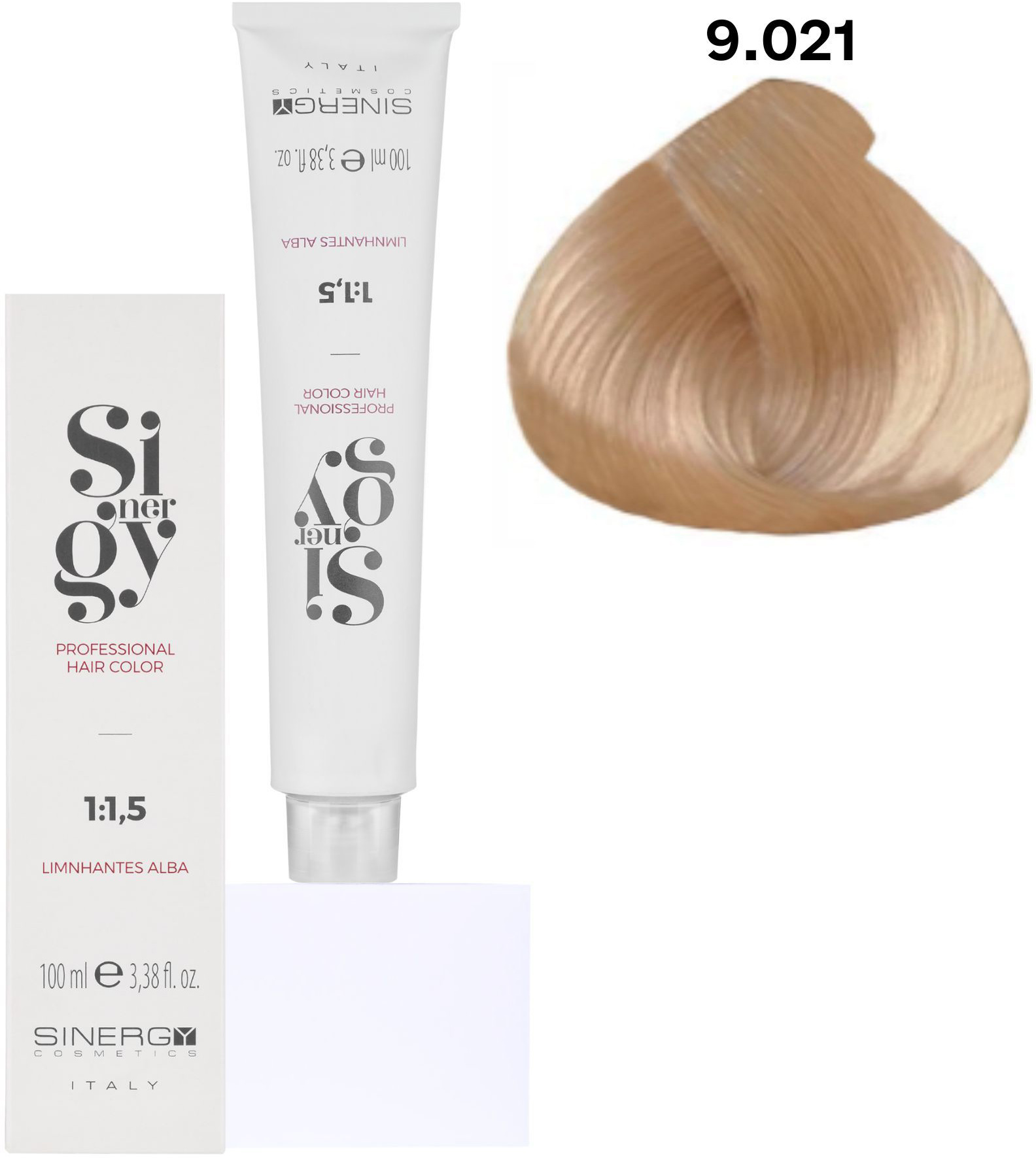 Крем-фарба для волосся Платиновий світло-русий Professional Hair Color №9/021