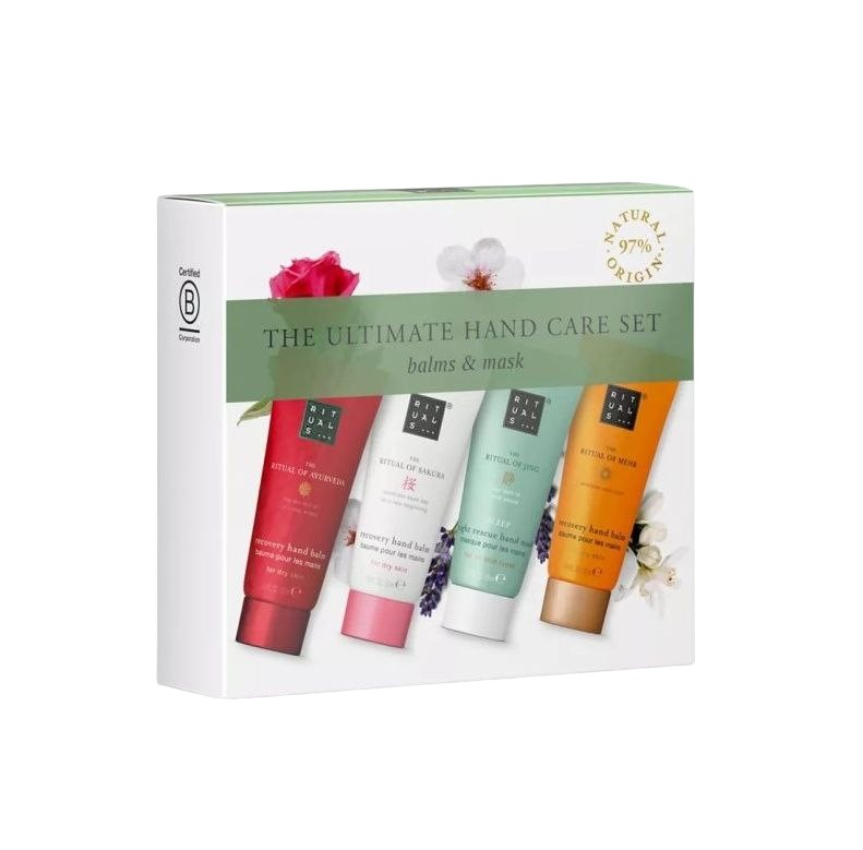 Набір для догляду за шкірою рук The Ultimate Hand Care Set Balms Mask