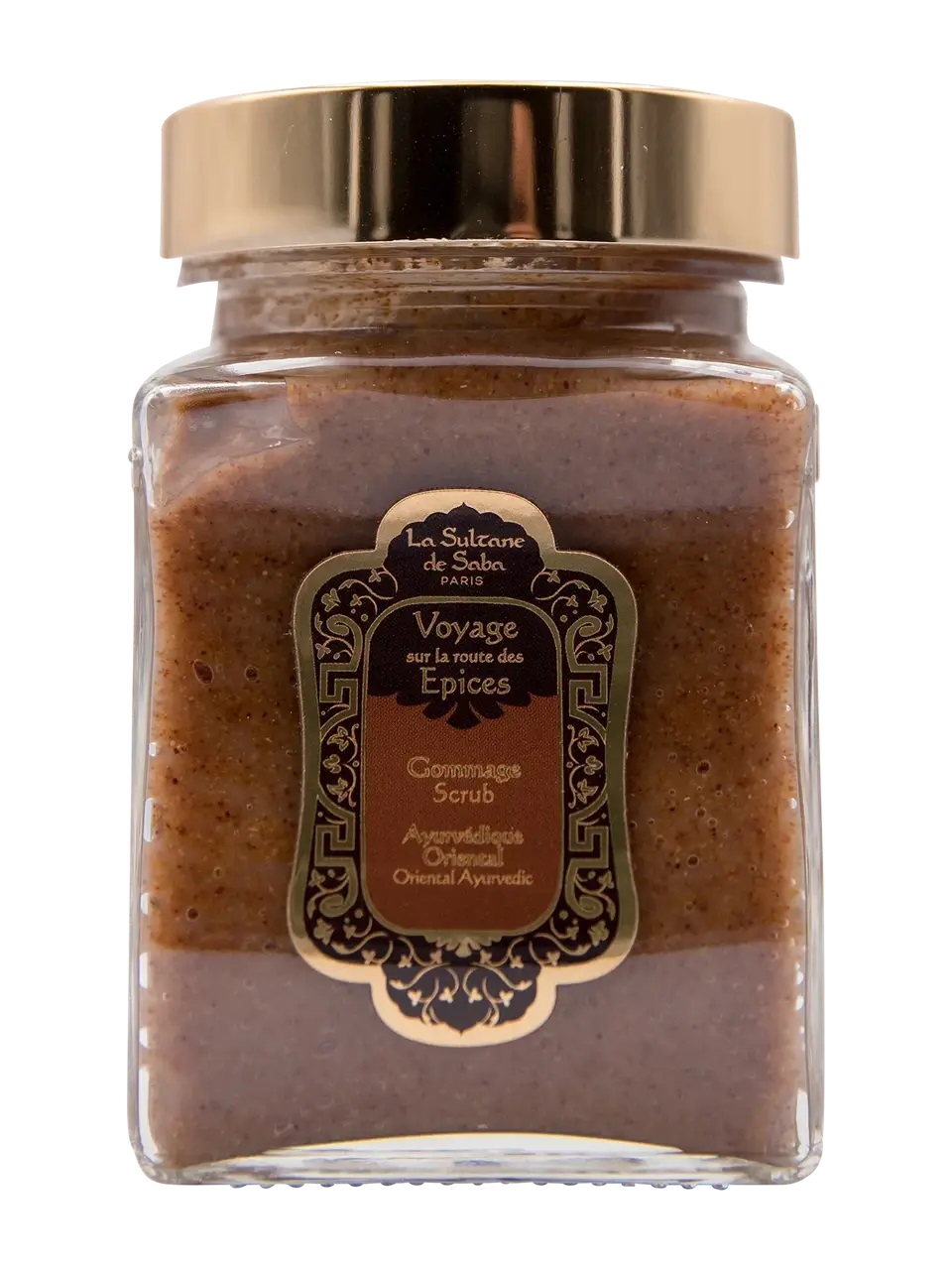 Скраб для тіла з кісточками абрикоса Gommage Scrub Oriental Ayurvedic Amber Vanilla Patchouli Fragrance