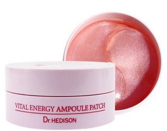 Антивікові патчі з пептидним комплексом та волюфіліном Vital Energy Ampoule Eye Patch